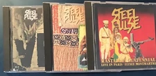 Steel Pulse CDs VEX, Smash Hits, Rastafari Centennial Live in Paris