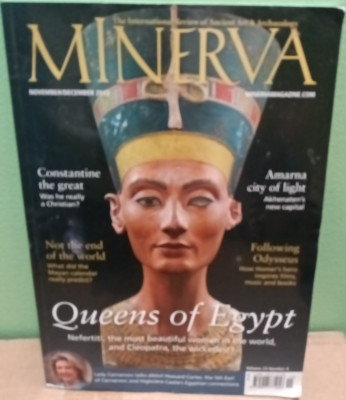 Minerva Magazine May June  2012 The Midas Touch  Farewell Pharaoh Dr Bob Brier