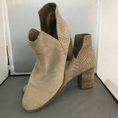 Steve Madden Tan Brown Suede Ankle Boots 3