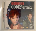 Resident Evil Code: Veronica Sega Dreamcast - Artwork Case and Disc Tested