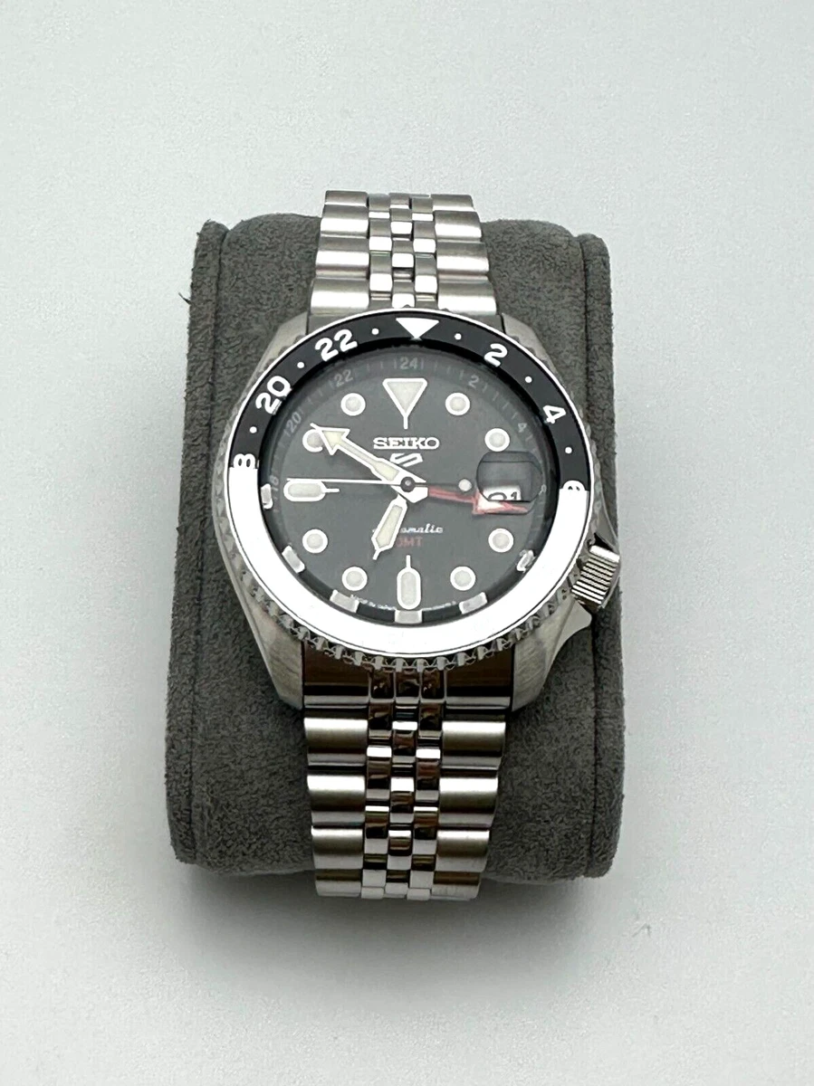 Seiko 5 Sports SKX GMT Black Jubilee Automatic Watch SSK001 New In Box With Tags