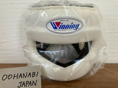 Winning Boxing Head gear FG-5000 Full Face Type Red/Black