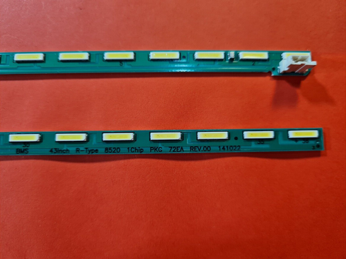 KIT RETROILLUMINAZIONE LED LG (2PZ) L R PER 43LF5400 43LF5900 G1GAN01-0794A G1GAN01-0793A - Foto 3 di 6