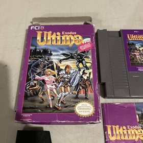 Ultima: Exodus (Nintendo Entertainment System, 1989) NES CIB COMPLETE