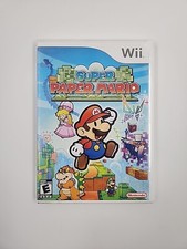 Super Paper Mario Nintendo Wii Complete CIB