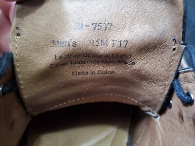 Johnston & Murphy Men Shoes Black 9.5M Leather Gregory  display picture 1
