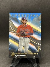 2023 Bowman Inception Ambioris Tavarez 1st Initiation Blue Foil /99 Atl Braves