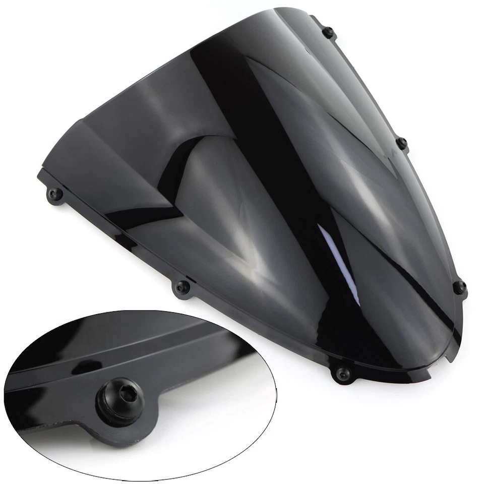 Pernos de parabrisas de 5 mm aptos para Honda CBR600 F2 F3 F4 F4i CBR600RR CBR900RR negro Foto 3 de 4