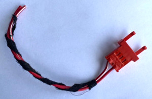 Audi Volkswagen 2 Pin Fuse Holder 2 Wire Pigtail OEM #4A0937530