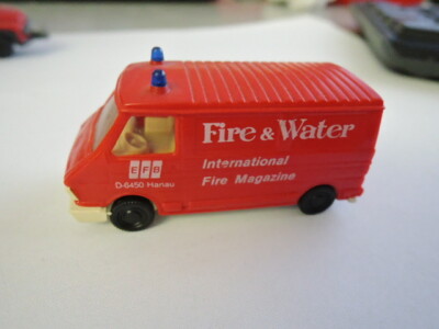 Busch Praline Fiat 242 Fire & Water Hanau Fire Magazine aus Sammlung 2300+3,5KK