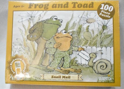 Briarpatch Frog and Toad  Puzzle Snail Mail New Sealed HTF Rare