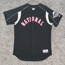 Vtg National League All star Adult XL 2003 Majestic Baseball Jersey Made In USA 