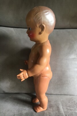 RARE TRES GRAND BAIGNEUR PETIT COLIN EN CELLULOID TAILLE 65