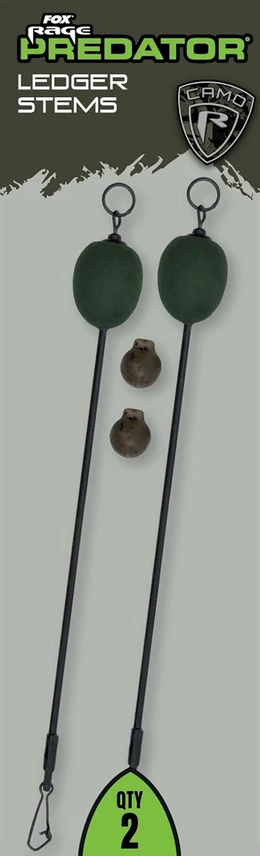 Fox Rage Ledger Stems Pike Fishing Tackle 2 Per Pack- Marker Float Stem - FAC105 - Image 2 of 3