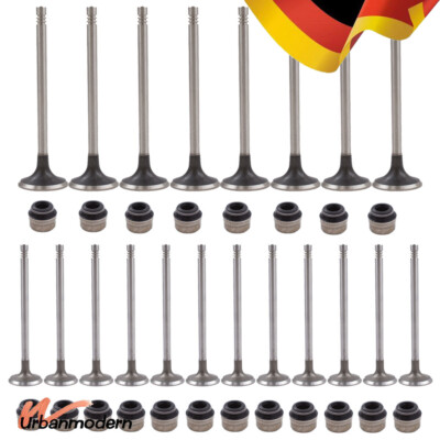 12x Ein- und 8x Auslassventil Motorsatz für VW Audi  SEAT SKODA 1.8T 20V