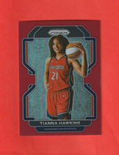 2022 Panini WNBA Prizm RED # 66 Tianna Hawkins WASHINGTON MYSTICS 162/199