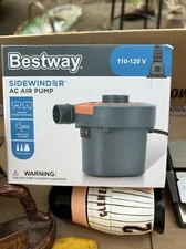 Bestway sidewinder AC air pump 110-120V Inflation & Deflation Camping NEW sealed