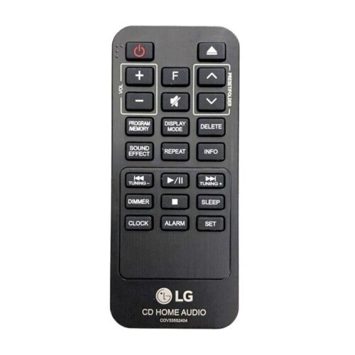 Used Original COV33552404 Remote Control For LG Sound Bar CD Home Audio CM2760 - Picture 1 of 4