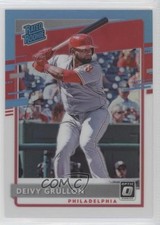 2020 Panini Donruss Optic Retail Carolina Blue & White Prizm Deivy Grullon 0a3