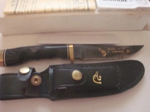 Schrade DU. USA. Blued Blade. 153DU.