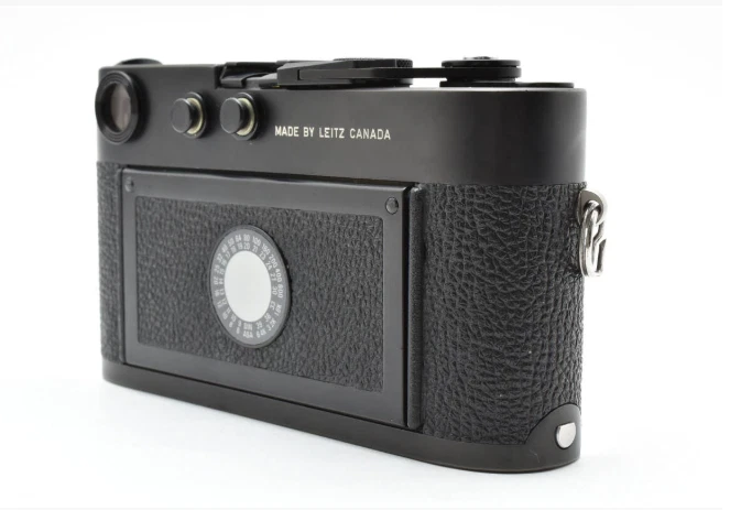 *CASI COMO NUEVO* Cuerpo de cámara fotográfica telémetro negro Leica Leitz M4-P de 35 mm de Japón Foto 4 de 4