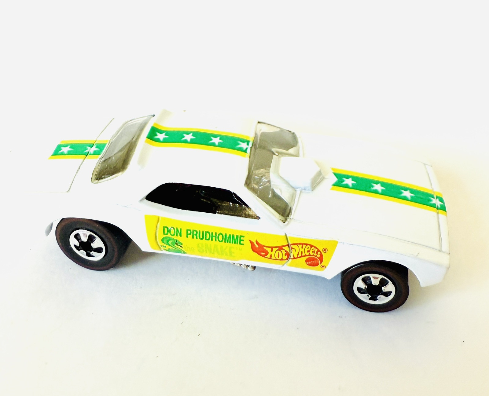 HotWheels 35th SNAKE FUNNY CAR‼️最終値下げ‼️ Rare Vintage 1993 Hot Wheels Redline Snake Funny Car Don Prudhomme