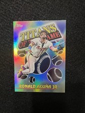 2026 Topps Series 1 Titans of the Game Ronald Acuna Jr #TOG-7 BRAVES