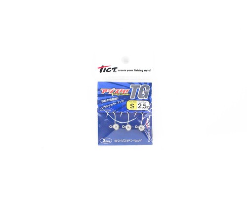 Tict Jig Head Tungsten Azista Azing Standard S-2.5 grams 3/pack (6150) - Picture 1 of 6