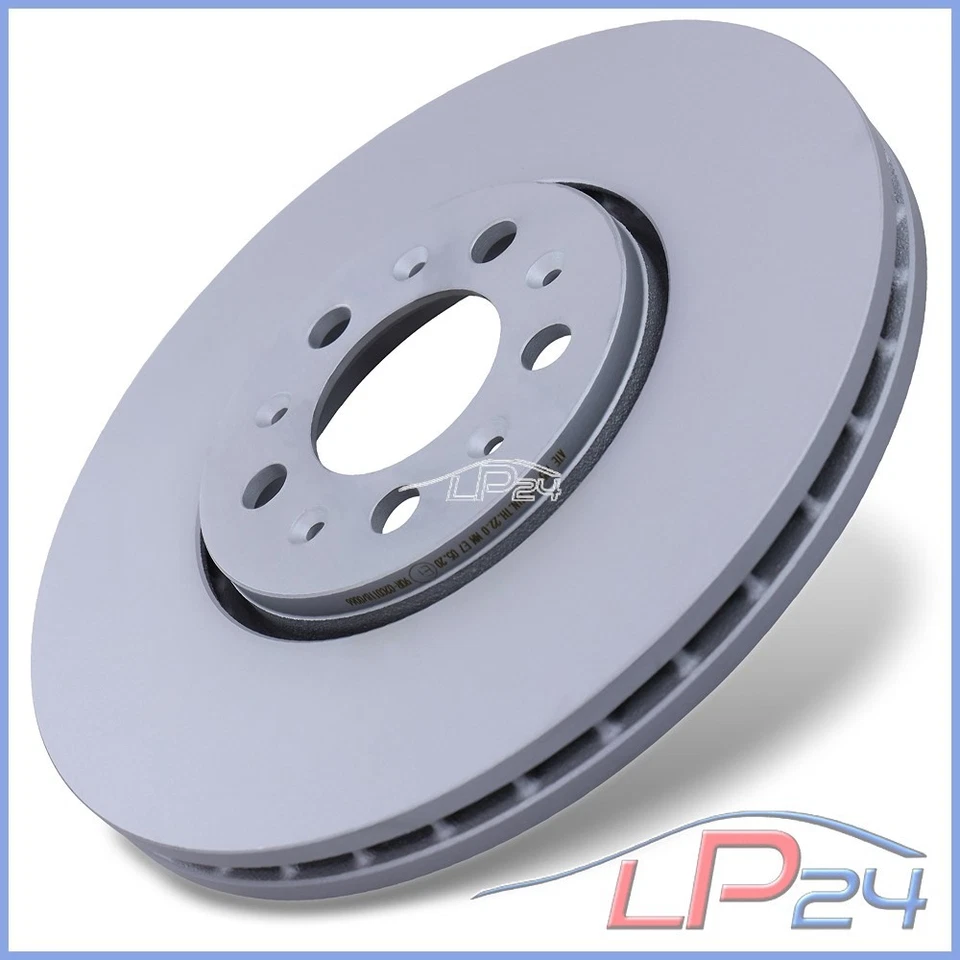 2X ATE DISQUE FREIN VENTILÉ AVANT Ø288 POUR SKODA OCTAVIA 1U  RAPID ROOMSTER - Photo 2/4