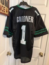 AHMAD SAUCE GARDNER SIGNED NEW YORK JETS #1 LEGACY BLACK NIKE JERSEY BECKETT
