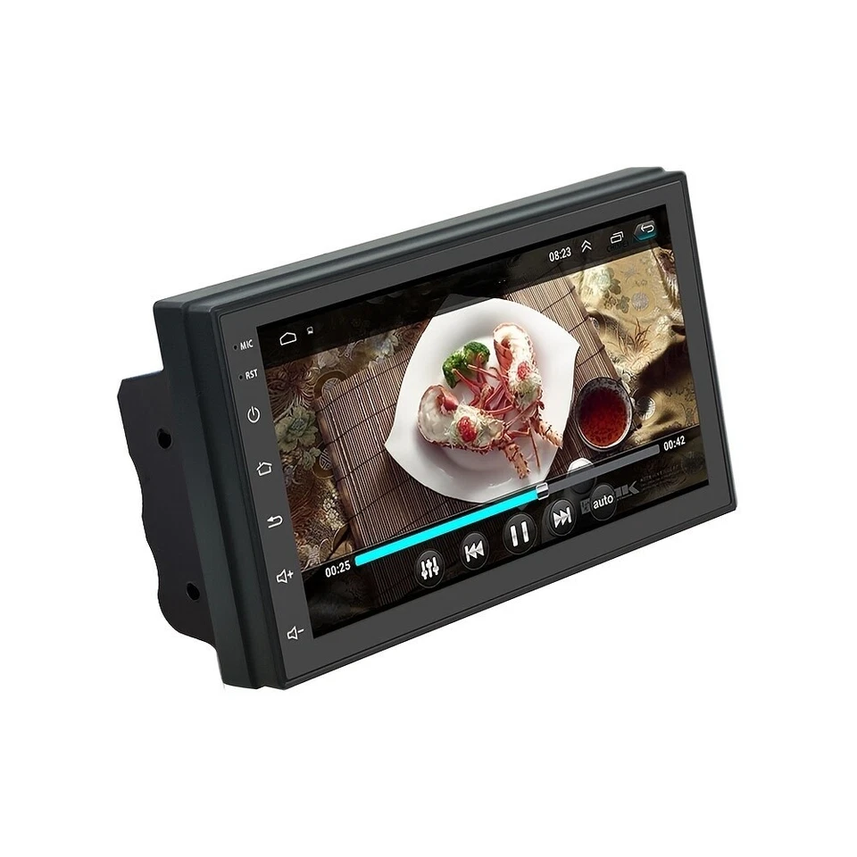 7 Inch Android Double 2Din Car Radio Stereo GPS Nav Unit USB FM With Rear Camera - Image 4 of 4