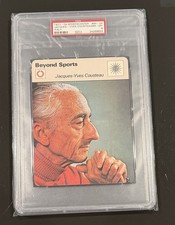 1977-79 Sportscaster JACQUES YVES COUSTEAU #84-24 Explorer of the Seas PSA 8