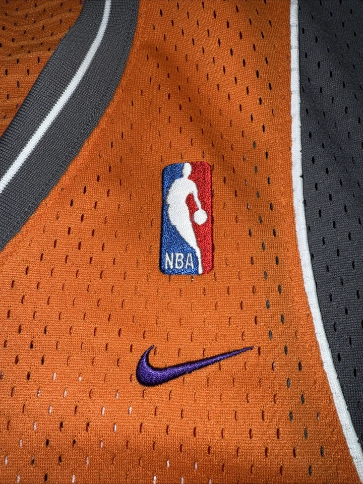 Camiseta deportiva cosida Nike naranja vintage Phoenix Suns #32 Amar'e Stoudemire talla M Foto 3 de 4