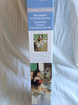 The Dance Class By Edgar Degas Paint By Number Kit, Craft Art Kit Artists...