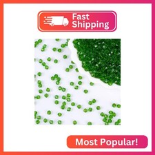 Kalumy 1000PCS Bicone Crystal Beads 4mm Glass Faceted Spacer Beads Bulk for Jewe