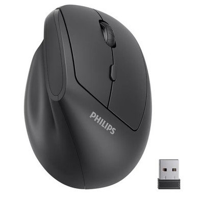 Philips SPK7628 Wireless Mouse Ergonomic Silent Optical USB-C Series 6000