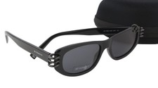 GIVENCHY GV 7176/S Women Sunglasses OS Black Cat-Eye Tinted Logo Casual RRP255 *