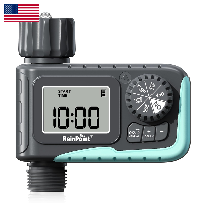 Rainpoint Programmable Sprinkler Timer Garden Hose Outdoor