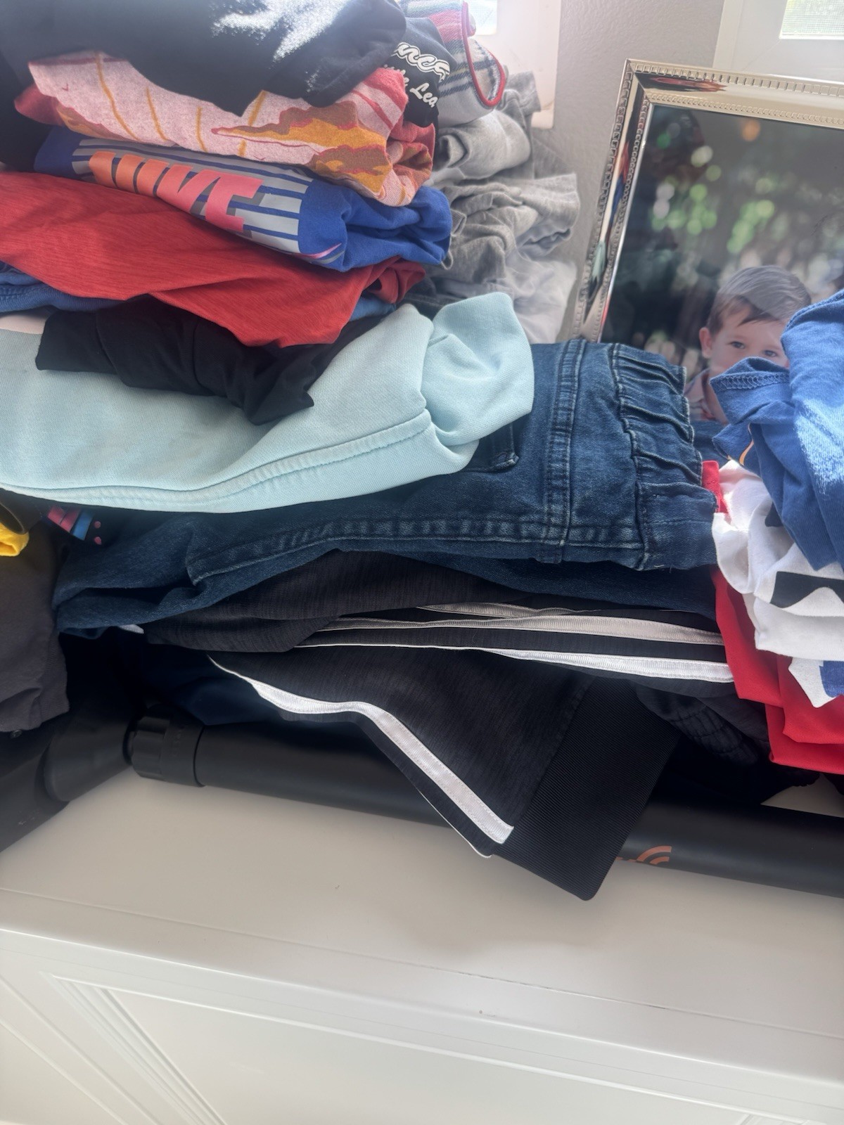 KIDS CLOTHES 8-10 Yr Boys, Clothes. Nike, Adidas, Jeans,  Over 50 Pieces image 4
