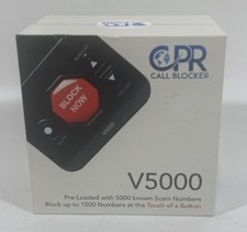 CPR V5000 Land Line Phone Call Blocker - Black