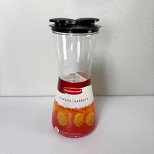 Rubbermaid Carafe 2 Quart 1.9 Litre Leakproof Lid Dishwasher Safe NEW