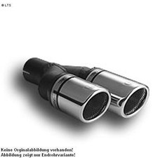 Ulter Sportauspuff 2x90mm für Audi A3 8L ab Bj. 96 bis 03 1.6l bis 1.8T 1.9TDI