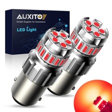 AUXITO CANBUS 1156 30-LED Brake/ Tail/ High Stop Lights Bulbs Lamps,Vivid Red A
