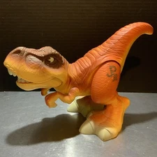 Imaginext Playskool Jurassic Park Jr T Rex Tyrannosaurus Dinosaur -Growls- WORKS