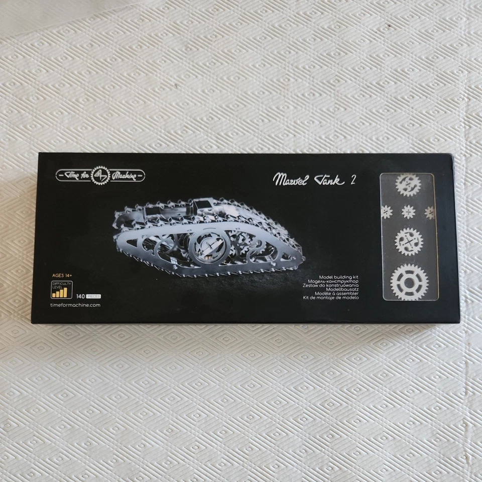 Marvel Tank 2 Time for Machine 3D mecánico acero inoxidable rompecabezas modelo adulto Foto 2 de 4