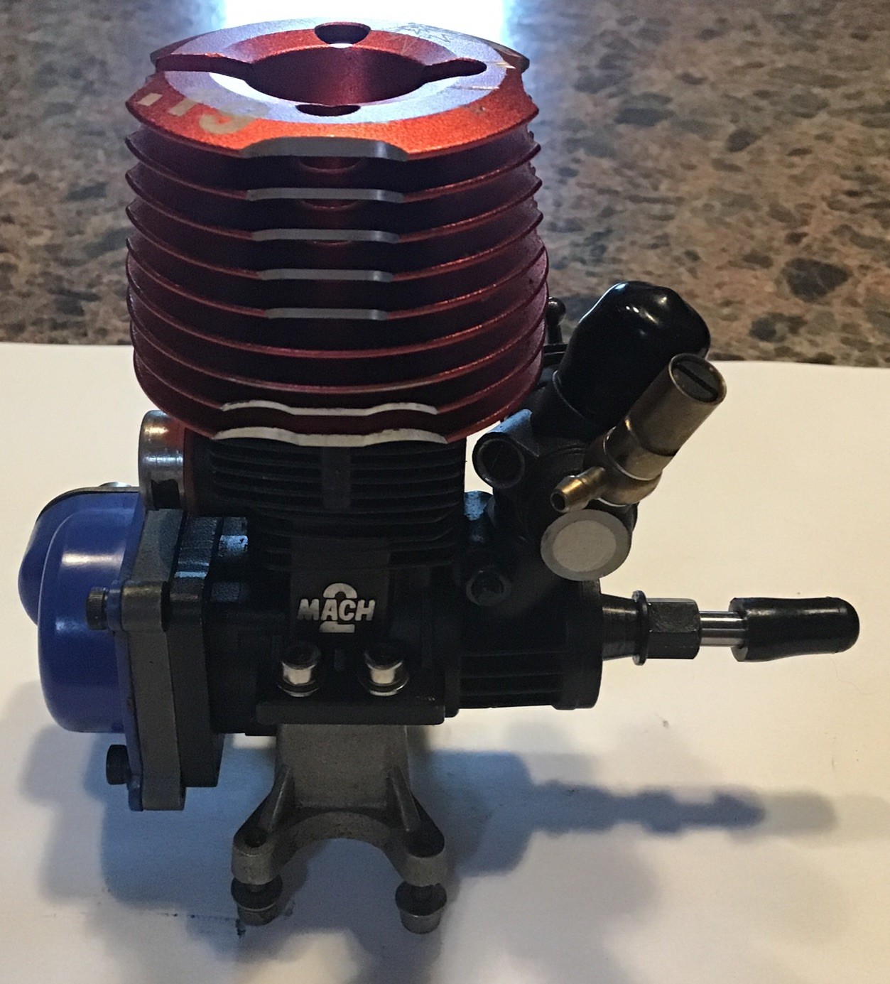 Dynamite Mach 2.19T Nitro Engine W/Tiger Drive Start (New Old Stock)