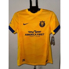 NWT Utah Royals FC Nike Dri Fit Stadium Soccer Jersey Yellow Size S $95