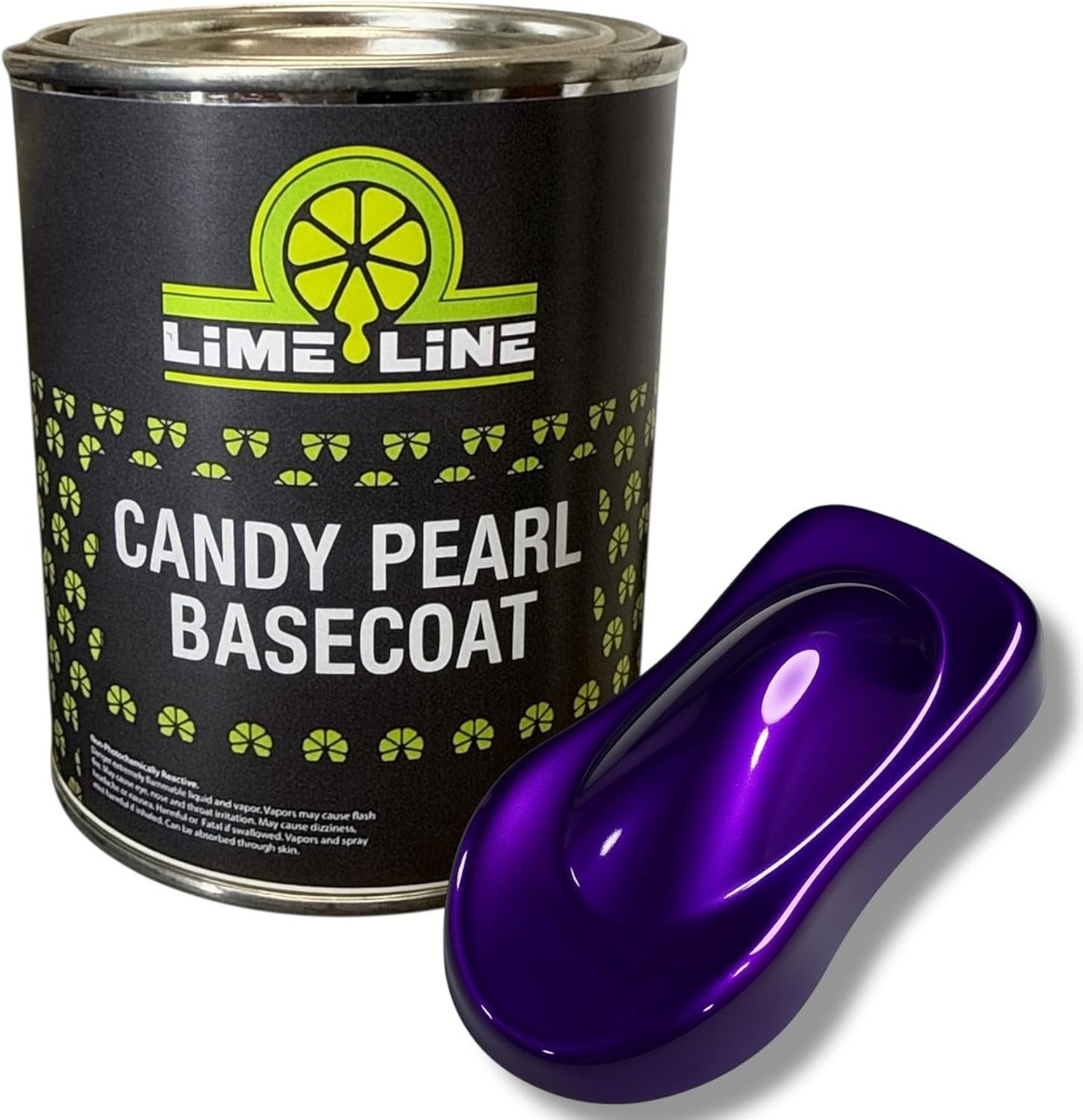 LiME LiNE Grimace Purple Candy Pearl Basecoat - Full Coverage