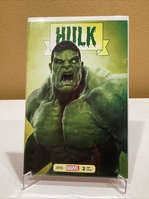Hulk 2 - Bjorn Barends Monster Trading Card Variant Marvel 2021