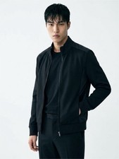 HUGO BOSS Shepherd 52 Cotton Blend Long Sleeve Sweatshirt Size M 228 211